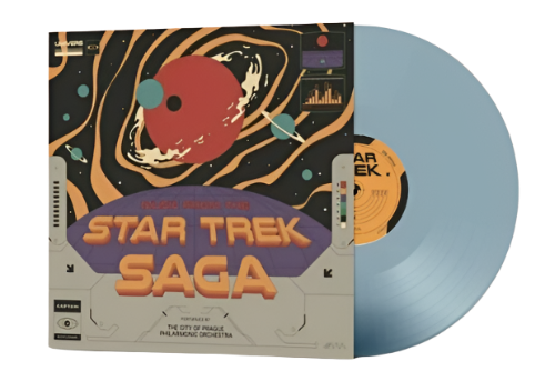 MUSIC FROM THE STAR TREK SAGA (Original Soundtrack) (Blue Vinyl) - City of Prague Philharmonic Orchestra