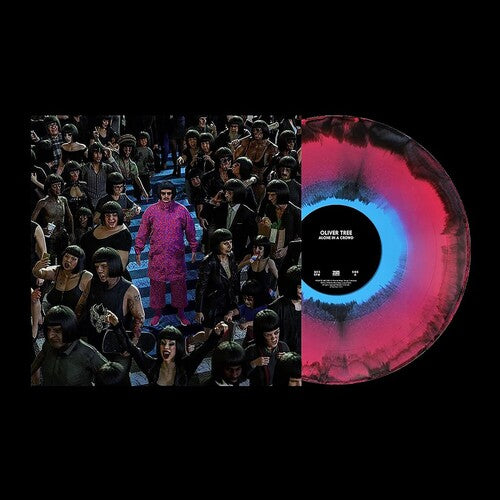 ALONE IN THE CROWD  (Red, Blue and Black Splatter Vinyl)- Oliver Tree