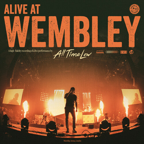 ALIVE AT WEMBLY - (Tangerine and Lemon Opaque Galaxy vinyl) - All Time Low 2023 RSD EXCLUSIVE