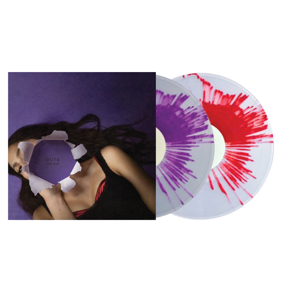 GUTS (SPILLED) (Limited Edition Deluxe Red & Purple Splatter Vinyl) - Olivia Rodrigo