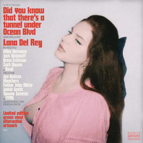 DID YOU KNOW THAT THERE'S A TUNNEL UNDER OCEAN BLVD (Light Green Vinyl and Alt Cover) - Lana Del Rey