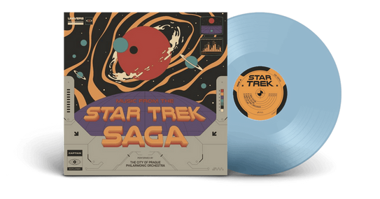 MUSIC FROM THE STAR TREK SAGA (Original Soundtrack) (Blue Vinyl) - City of Prague Philharmonic Orchestra